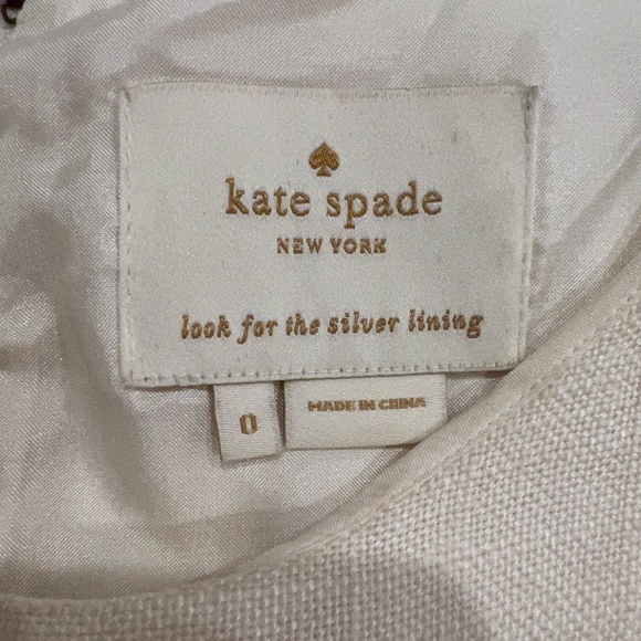 Kate Spade Brodie Colorblock Linen Dress 0 - Picture 6 of 6